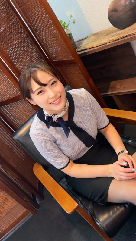 るいさん　素人ムクムク-職-　smjs043　23歳/Gカップ巨乳/空港勤め//キラキラした女性に憧れてお仕事決めました/