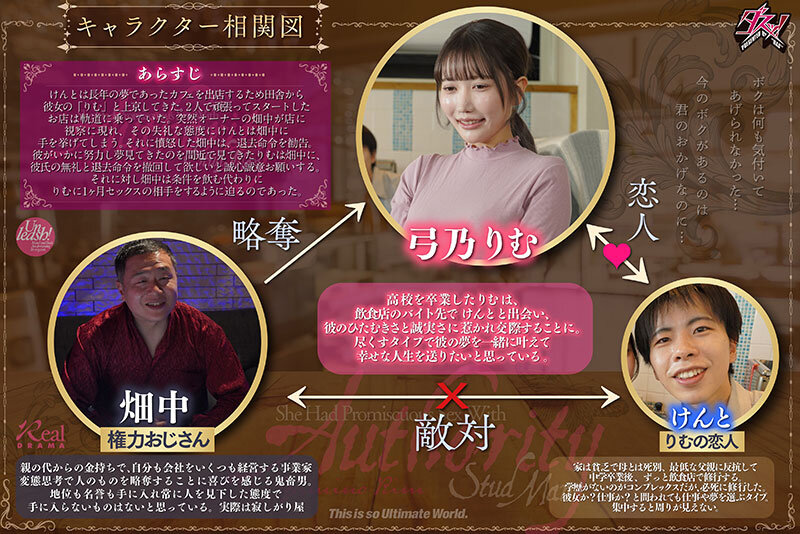 一緒に上京してきた巨乳で可愛い彼女は俺のために絶倫権力おじさんに種付けセックスされていた。 弓乃りむ3