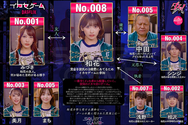 イカセゲーム 俺のため大嫌いな男たちにイカされる巨乳彼女 美園和花 弥生みづき 五十嵐美月 幾野まち3