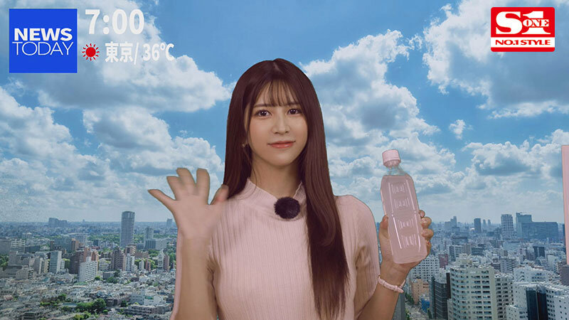 上には決して逆らえないお天気お姉さん、過激セクハラに耐え続けた結果…とうとうチ●ポを欲しがり始める。 七ツ森りり2