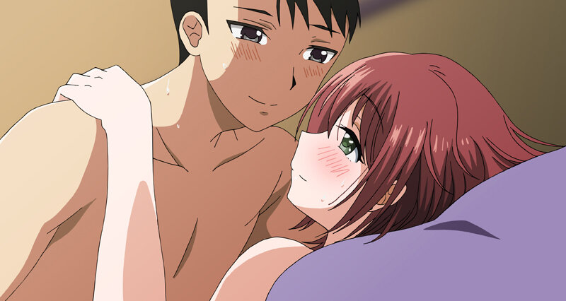 セフレのセンパイ THE ANIMATION 第2巻-エロい雰囲気でセックスを開始
