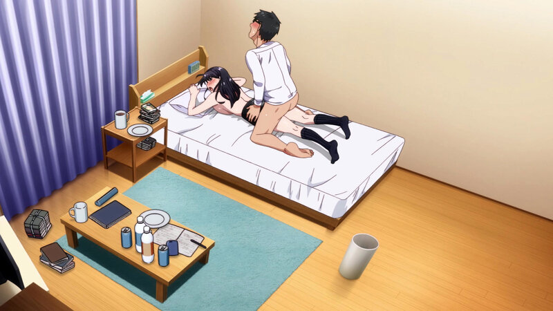 「入り浸りギャルにま〇こ使わせて貰う話」-画像-再度セックス開始