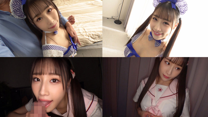 斉藤●夏　smuh052　素人エロ動画　【ガチアイドルのコスプレ枕●業セックス流出映像】-可愛いコスプレ美少女の笑顔