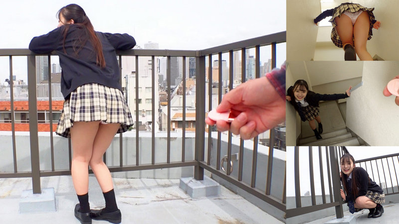 【ZAKE-002】KAHO2 ザケル神-画像-屋上で美少女に遠隔ローター攻撃