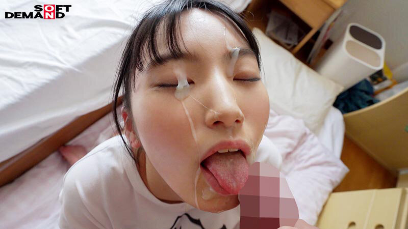 【SDAM-153】元引きこもりのポコチン絵師 鳥羽いく（20） AVデビュー撮影-画像-顔射