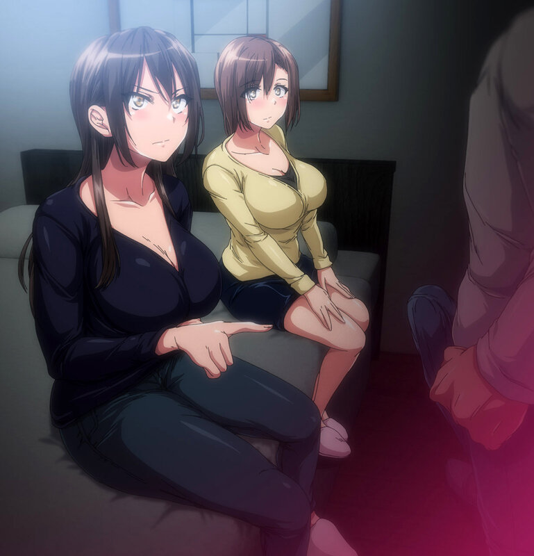 画像4【GLOD-0416】OVA巨乳が2人いないと勃起しない夫のために友達を連れてきた妻 #1