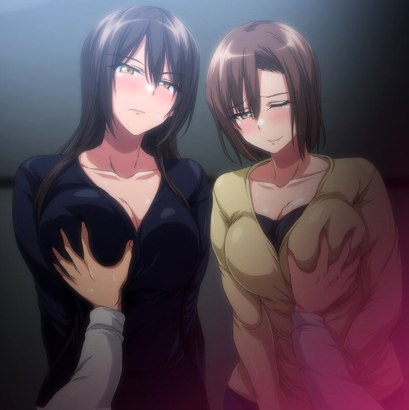 画像5【GLOD-0416】OVA巨乳が2人いないと勃起しない夫のために友達を連れてきた妻 #1