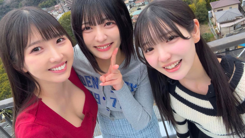 画像1【DEAA-041】ユミ＆ヒカリ＆メル 電影シロウト-青春-