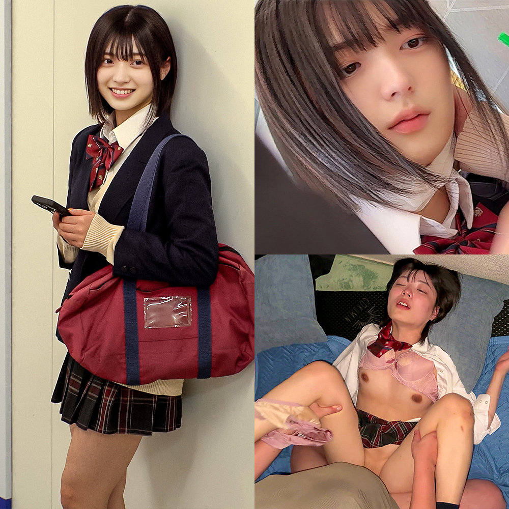 【SHINKI-261】ゆみちゃん 蜃気楼 黒髪ボブに大きな瞳の画像