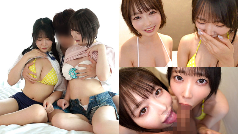 【SIMW-013】ゆの&みさ しろうとまんまんWの画像2